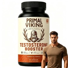 Primal Viking Testosterone Booster for Men Reindeer Organ Natural Supplement picture