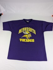 Mens L Randy Moss Minnesota Vikings T Shirt Sport Attack Jersey Vintage 1998 picture
