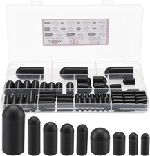 87 Piece Vacuum Cap Assortment Kit Silicone Hose End Plugs 11 Sizes Automotive R picture