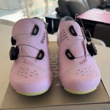 BNIB MAAP x QUOC Cycling Shoes EU 40 Pink Yellow Black Low Top Dial Closure picture