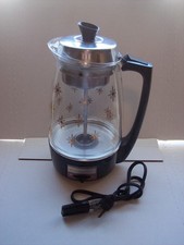 vintage 1974 Proctor-Silex coffee percolator model 70503 Atomic Starburst picture
