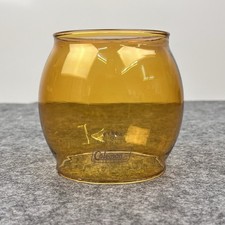Vintage Coleman Amber Globe  Pyrex USA Fits 200A 242 picture