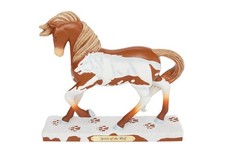 Enesco the Trail of Painted Ponies Spirit of the Wolf Figurine 7.1 Inch picture