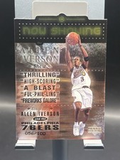 1999 Upper Deck Now Showing Level 1 Allen Iverson 76ers #/100 HOF SP Rare picture
