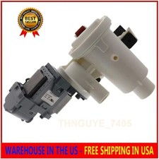 Washer Drain Pump- Whirlpool Duet GHW9100LW GHW9300PW Maytag 4000 Kenmore HE3T picture