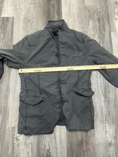 Women’s INC International Concepts Button Front Gray Jacket Size Medium. picture
