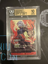 RIFTBOUND DORAN'S AMBESSA 2025 T1 WORLD CHAMPION PROMO Signature Edition BGS 10 picture