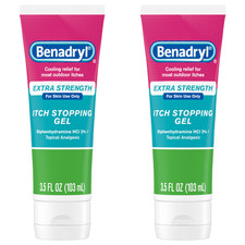 Benadryl Itch Relief Gel Extra Strength 3.5 fl oz 2-Pack picture