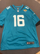 Nike Jacksonville Jaguars Trevor Lawrence #16 NFL Jersey Men's L Teal picture