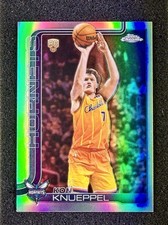 2025-26 Topps Chrome Update Kon Knueppel RC Refractor Rookie #154 Hornets picture