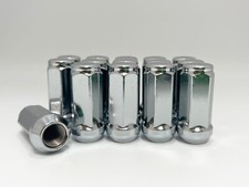 32Pc Chrome Acorn Bulge Lug Nuts XL 2