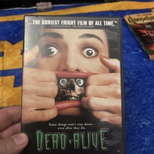 Dead Alive DVD 1998 Peter Jackson Lions Gate OOP Unrated Horror Tested picture