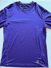Nike Pro Combat Men’s Large Purple Dri-FIT Compression Shirt picture