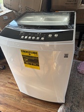 BLACK+DECKER BPW30MW 3.0 Cu Ft Top-Load Washer Control Lock, White/Black picture