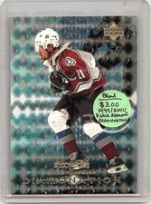 1999-00 Upper Deck Black Diamond #D18 Peter Forsberg Diamonation picture