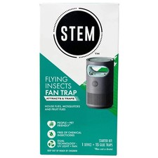 STEM Flying Insects Fan Trap Starter Kit: 1 Device-15 Glue Traps People Friendly picture