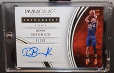 2015-16 Panini Immaculate Collections Autographs RC Devin Booker 47/99 SUNS picture