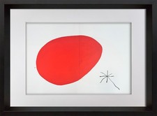 Joan Miró Original Limited Edition Lithograph 1975 La Polígrafa Framed COA Crame picture