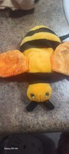 Ty Beanie Baby Buzzie - MWMT, Bee picture