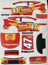 Custom 2023 Ricky Stenhouse #47 PizzaRolls 1/64 Scale NASCAR Peel & Stick Decals picture