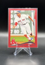 2014 Topps - Xander Bogaerts #133 Red (RC) A6 picture