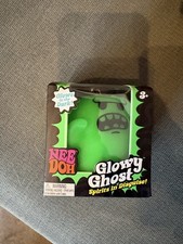 Authentic Rare NeeDoh Glowy Ghost Glow in Green picture