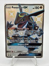 Pokemon Rayquaza GX 177A/168 Alternate Art Promo Full Art Near Mint picture