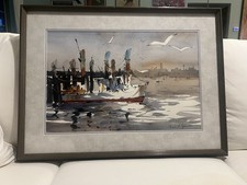 DOMENIC DISTEFANO- AWS Realist-Original Signed  29.5x22