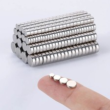 400-100Pcs Small Magnets, 3x2x4x5 mm Mini Tiny Round Magnets, Micro Magnets  picture