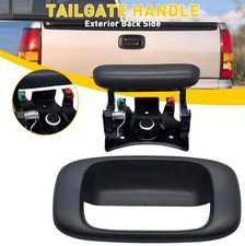 Tailgate Latch Handle & Bezel for Chevrolet Silverado 1500 GMC Sierra 1500 99-06 picture