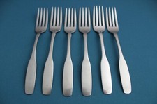 Oneida Community PAUL REVERE Dinner Forks (Set of 6) Stainless 7 1/8