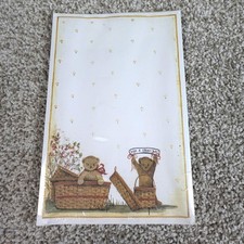 Creations Unlimited Pat Richter Teddy Bear Stationary 50 Sheets 1995 Vintage picture