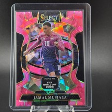 2025-26 Panini Select Road to FIFA World Cup #1 Jamal Musiala Pink Ice picture