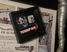 TERRIFIER 3 Original Movie Prop Fragment Piece from the Mall Santa set w/ COA picture