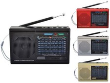 Supersonic SC-1080BT Rechargeable 9-Band AM/FM/SW1-7 Radio +Bluetooth +USB/SD picture