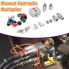 SCV Splitter Diverter Valve Manual Hydraulic Multiplier Ag Fitting With Couplers picture