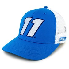 Denny Hamlin 2026 Big Number #11 Mesh NASCAR The Game Hat Exclusive Blue/White picture