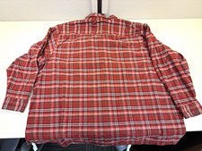 Ariat Rebar Men's 4XLT Big & Tall Plaid Flannel Shirt Button-Down Pockets picture
