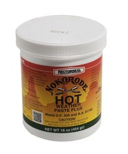 RECTORSEAL 14830 PASTE FLUX 1 LB HOT WEATHER LEAD-FREE ZINC CHLORIDE picture
