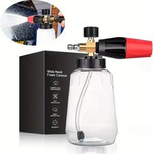 Snow Foam Lance Cannon Soap Bottle Sprayer For Pressure Washer Gun Jet Car Wash picture