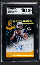 2020 Panini  Elite - Turn of the Century Auto  Jordan Love /15 POP 1 Green Bay picture