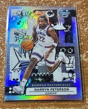 2025-26 Bowman University Best Bowman Masterpieces Darryn Peterson Refractor picture