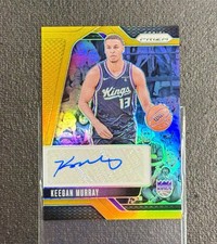 2024-25 Panini Prizm Keegan Murray Autograph Gold Prizm /10 picture