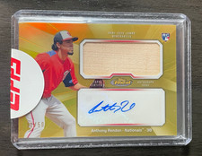 Topps 2013 Finest Anthony Rendon Nationals RC Auto Jumbo Relic AJR-AR2 /50 picture