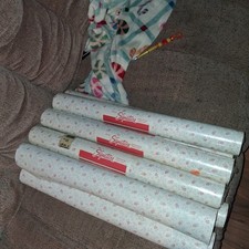 Vintage Norwall Signature Floral Wall Paper 7 Unopened Rolls 2 Full Opened Roll picture