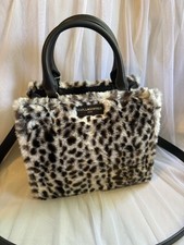 NEW Karl Lagerfeld Snow Leopard Print Crossbody Bag Purse Handbag NWT picture