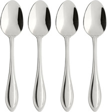 Oneida American Harmony Teaspoons Set of 4 Stainless Steel Flatware picture