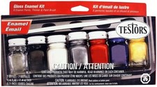 Testors Enamel Paint Set, 9115X, Gloss picture