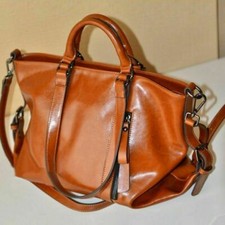 Women Leather Handbag Messenger Shoulder Bag Ladies Purse Tote Crossbody Satchel picture