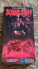 REPUBLIC PICTURES Scared Stiff VHS 1986 Horror Andrew Stevens Mary Page Keller picture